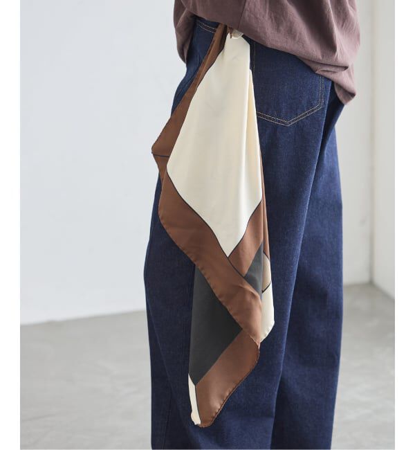 journal standard L'essage「《予約》AENEIS/エネス Lohse Silk Scarf 70 スカーフ」|バンダナ・スカーフ|