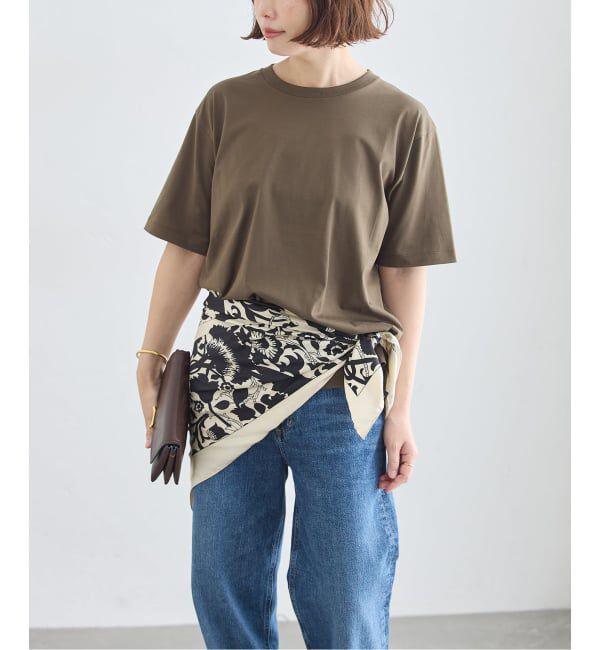 journal standard L'essage「《予約》AENEIS/エネス Mur Floral Silk Scarf 90 スカーフ」|バンダナ・スカーフ|