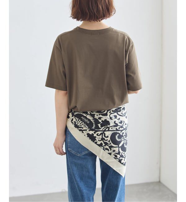 journal standard L'essage「《予約》AENEIS/エネス Mur Floral Silk Scarf 90 スカーフ」|バンダナ・スカーフ|