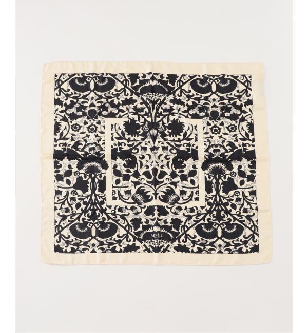 journal standard L'essage「《予約》AENEIS/エネス Mur Floral Silk Scarf 90 スカーフ」|バンダナ・スカーフ|