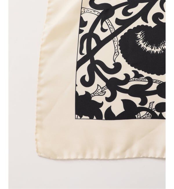 journal standard L'essage「《予約》AENEIS/エネス Mur Floral Silk Scarf 90 スカーフ」|バンダナ・スカーフ|