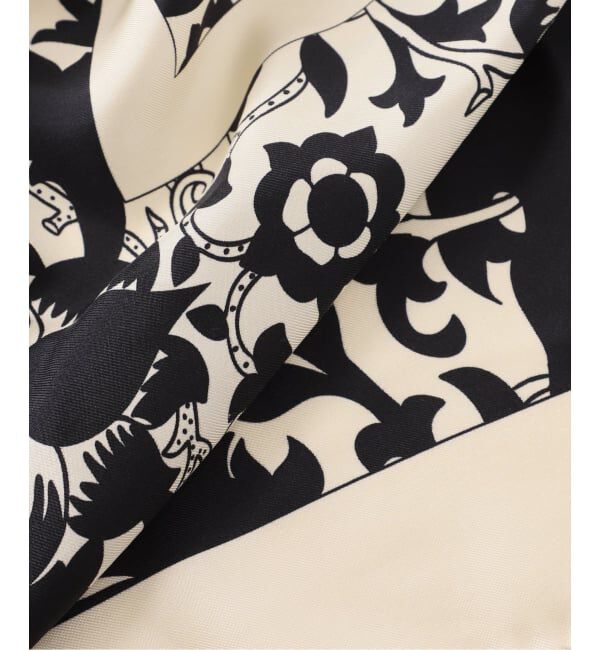 journal standard L'essage「《予約》AENEIS/エネス Mur Floral Silk Scarf 90 スカーフ」|バンダナ・スカーフ|