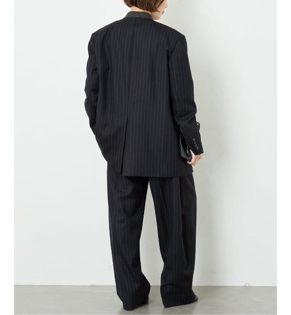 journal standard L'essage「《予約》Wサキソニーノーカラージャケット」|その他|