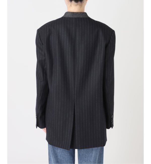 journal standard L'essage「《予約》Wサキソニーノーカラージャケット」|その他|