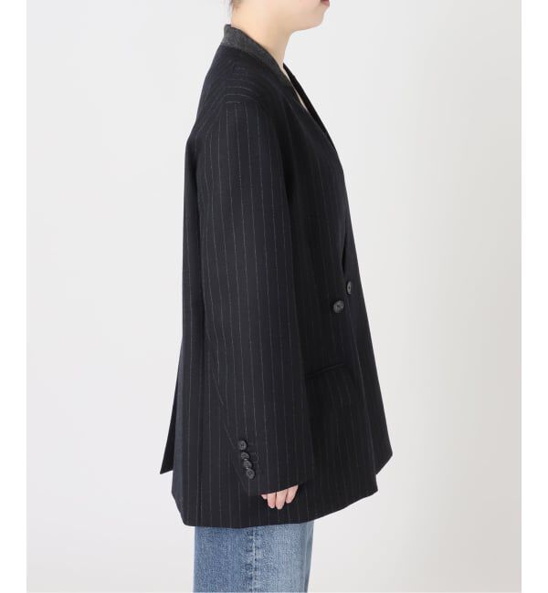 journal standard L'essage「《予約》Wサキソニーノーカラージャケット」|その他|