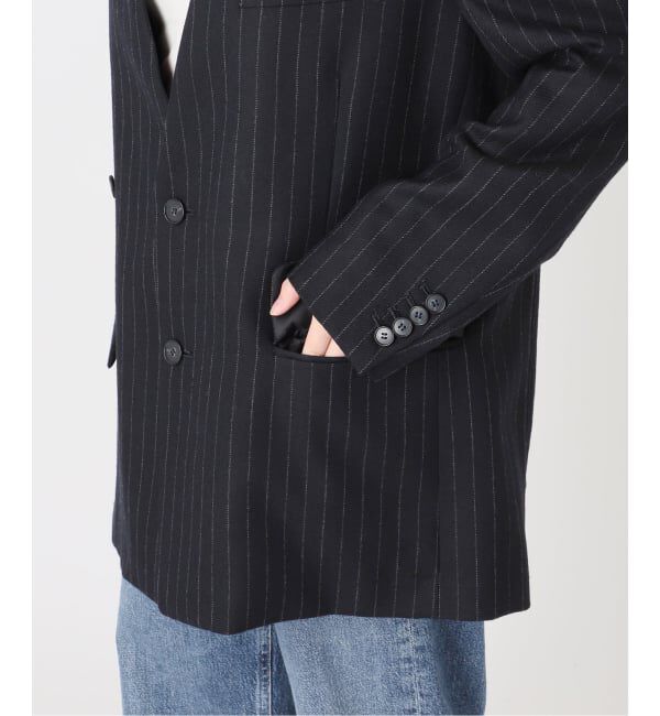 journal standard L'essage「《予約》Wサキソニーノーカラージャケット」|その他|
