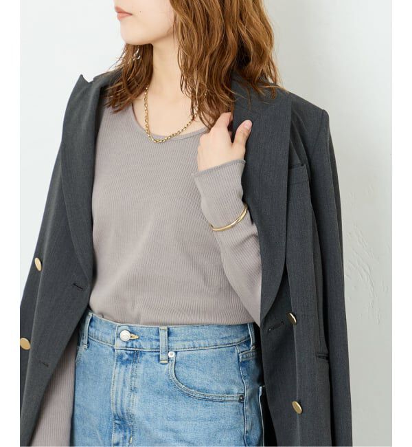 journal standard L'essage「《予約》カミーノテレコプルオーバー」|Tシャツ・カットソー|グレーA