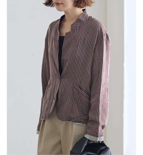 journal standard L'essage「TanC TOKYO/タンクトウキョウ W FACE CUPRA JACKET ジャケット」|その他|グレーA