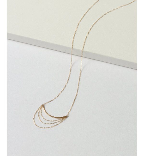 Lilas by Spick&Span「3チェーンネックレス K10」|ネックレス|