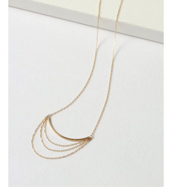 Lilas by Spick&Span「3チェーンネックレス K10」|ネックレス|