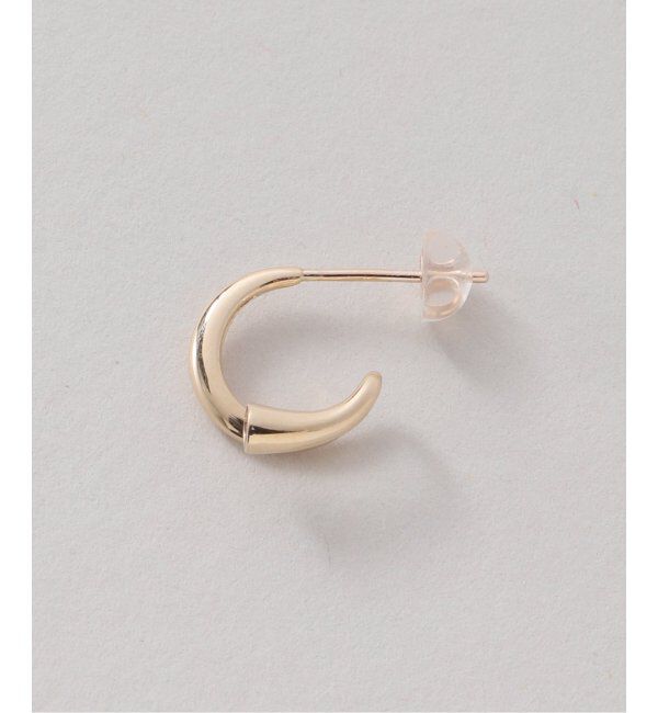 Lilas by Spick&Span「べゼルダイヤピアス K10（両耳）」|ピアス|