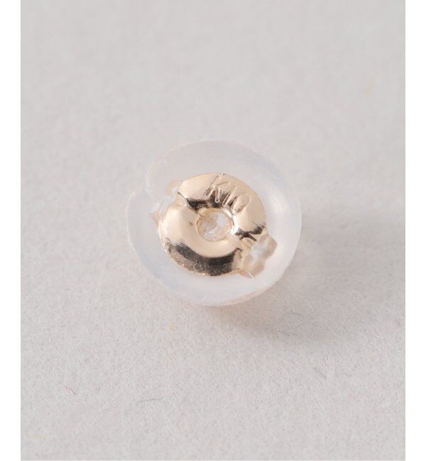 Lilas by Spick&Span「べゼルダイヤピアス K10（両耳）」|ピアス|