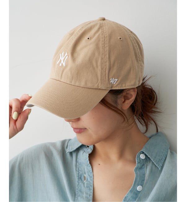 Spick and Span「《WEB限定》'47 / フォーティーセブン A B-BSRNR17GWS-KH」|キャップ・キャスケット|カーキ