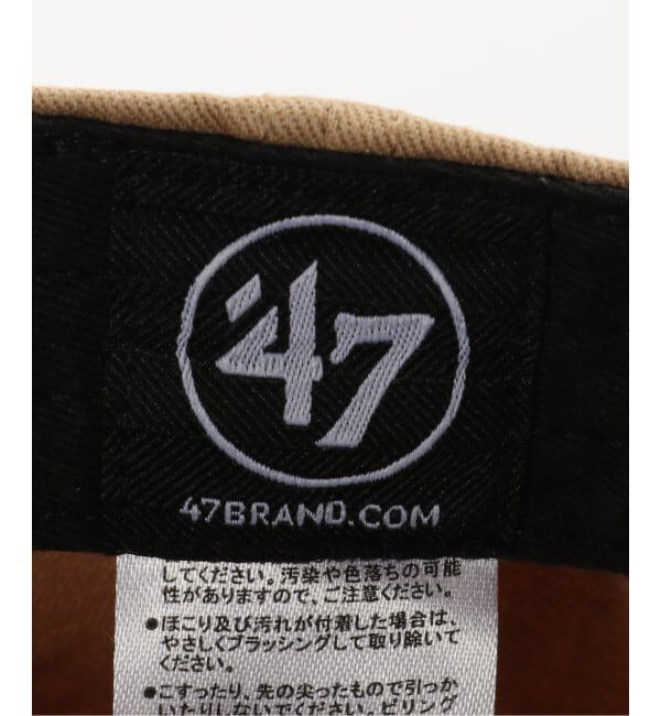 Spick and Span「《WEB限定》'47 / フォーティーセブン A B-BSRNR17GWS-KH」|キャップ・キャスケット|