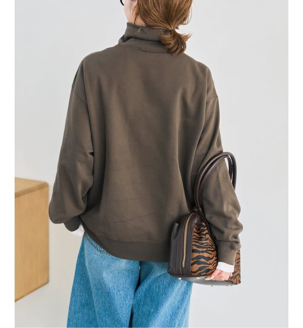 Spick and Span「《WEB限定 / 追加予約》裏毛ハイネックプルオーバー」|Tシャツ・カットソー|