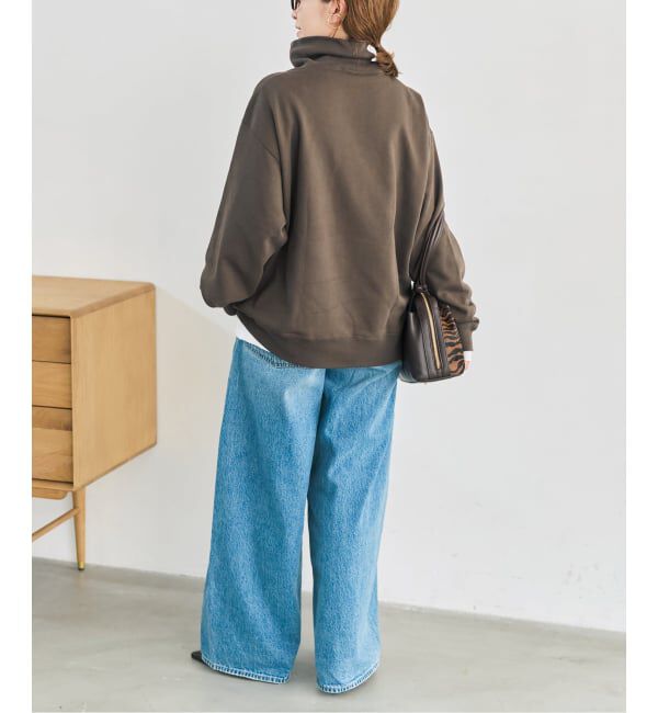 Spick and Span「《WEB限定 / 追加予約》裏毛ハイネックプルオーバー」|Tシャツ・カットソー|