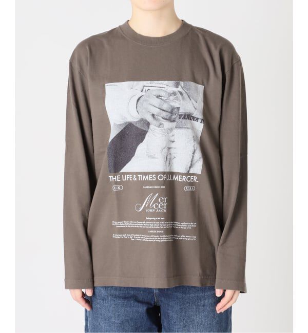 Spick and Span「《別注 / 予約》J.J.mercer / ジェイジェイマーサー for SS PHOTO L/S TEE」|Tシャツ・カットソー|