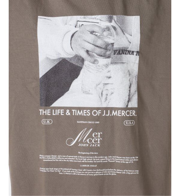 Spick and Span「《別注 / 予約》J.J.mercer / ジェイジェイマーサー for SS PHOTO L/S TEE」|Tシャツ・カットソー|