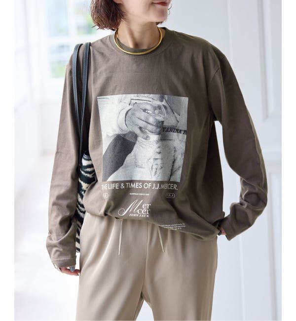 Spick and Span「《別注 / 予約》J.J.mercer / ジェイジェイマーサー for SS PHOTO L/S TEE」|Tシャツ・カットソー|