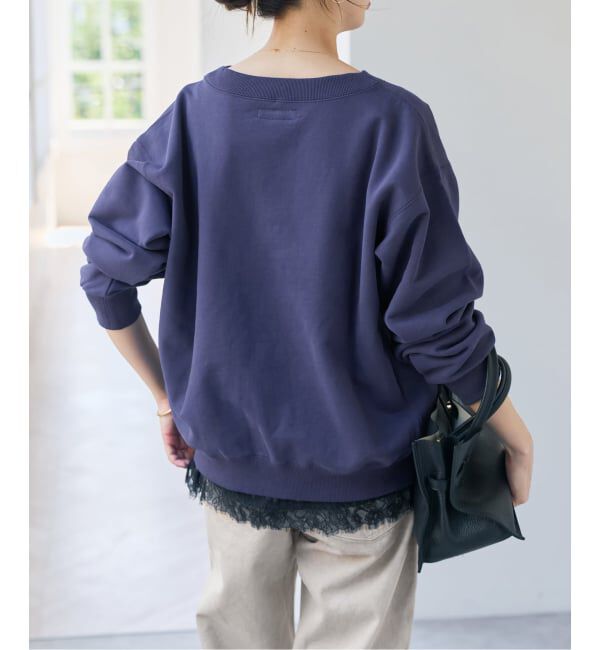 Spick and Span「《別注 / 予約》LA HUTTE Vネックスウェット*」|スウェット・ジャージ|