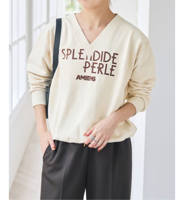 Spick and Span「《別注 / 予約》LA HUTTE Vネックスウェット*」|スウェット・ジャージ|