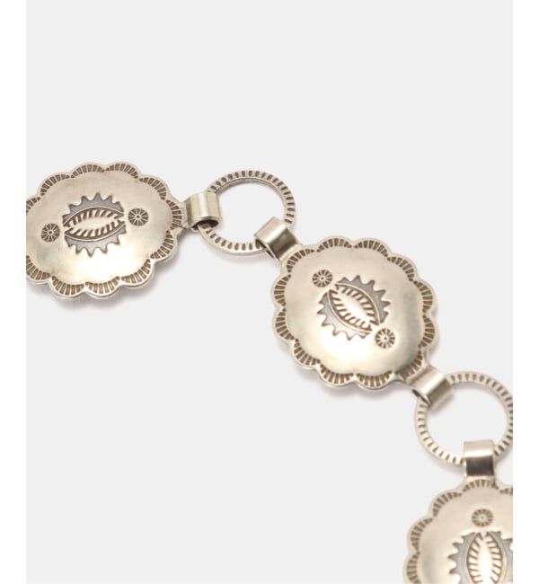 FRAMeWORK「SUNWEST SILVER CONCHO BELT SMALL」|ベルト|