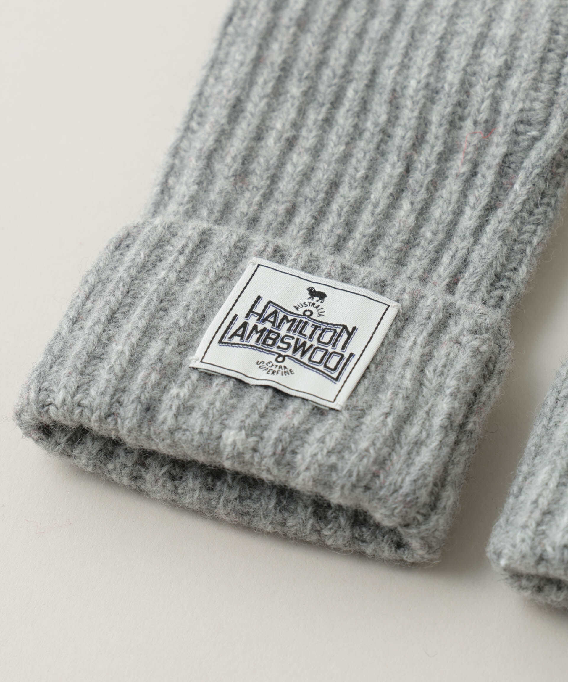 nano･universe「HAMILTON 10ANNIVERSARY WOOL ニットグローブ」|手袋|