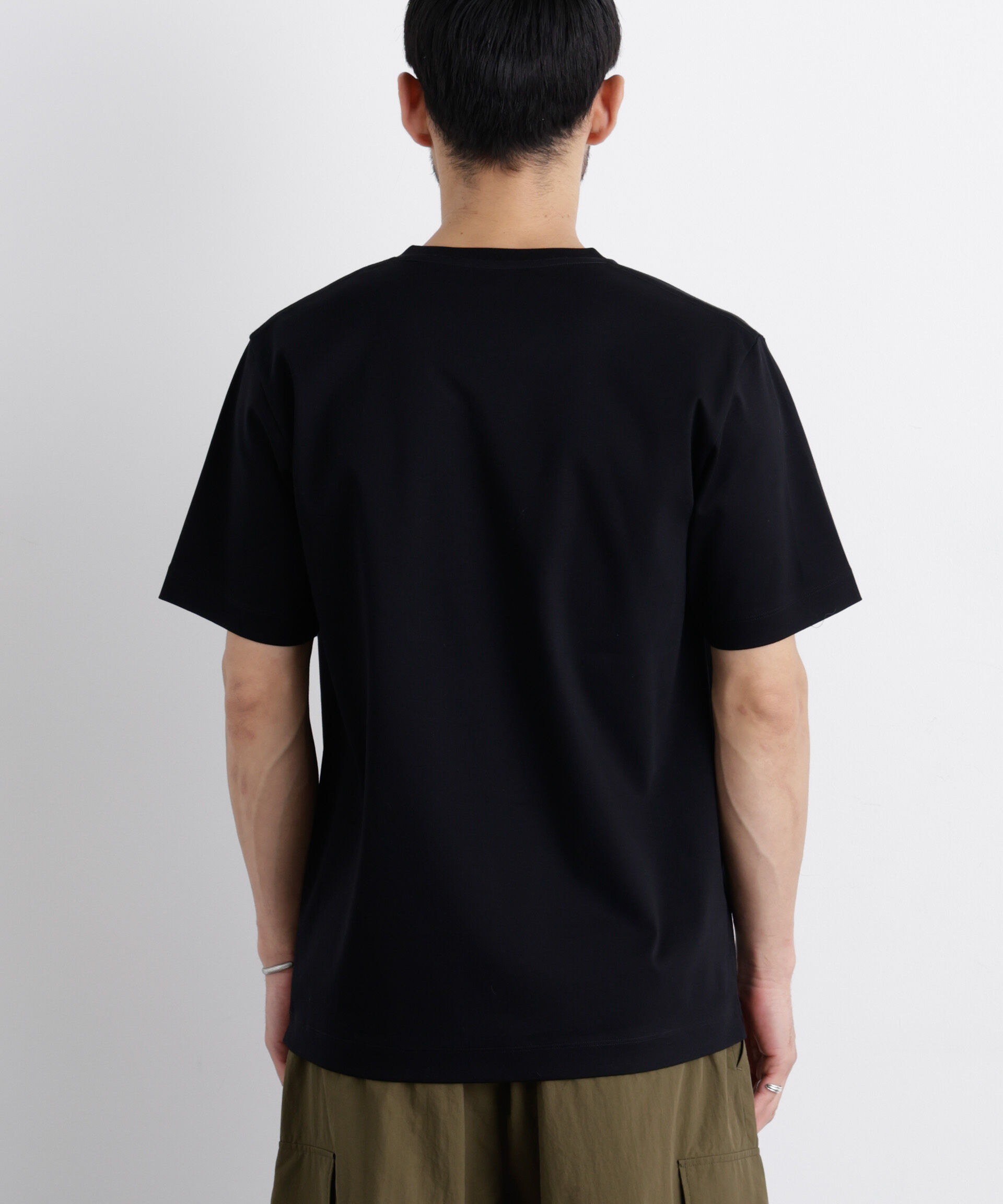 nano･universe「アンチスメル Vネック Tシャツ 半袖」|Tシャツ・カットソー|