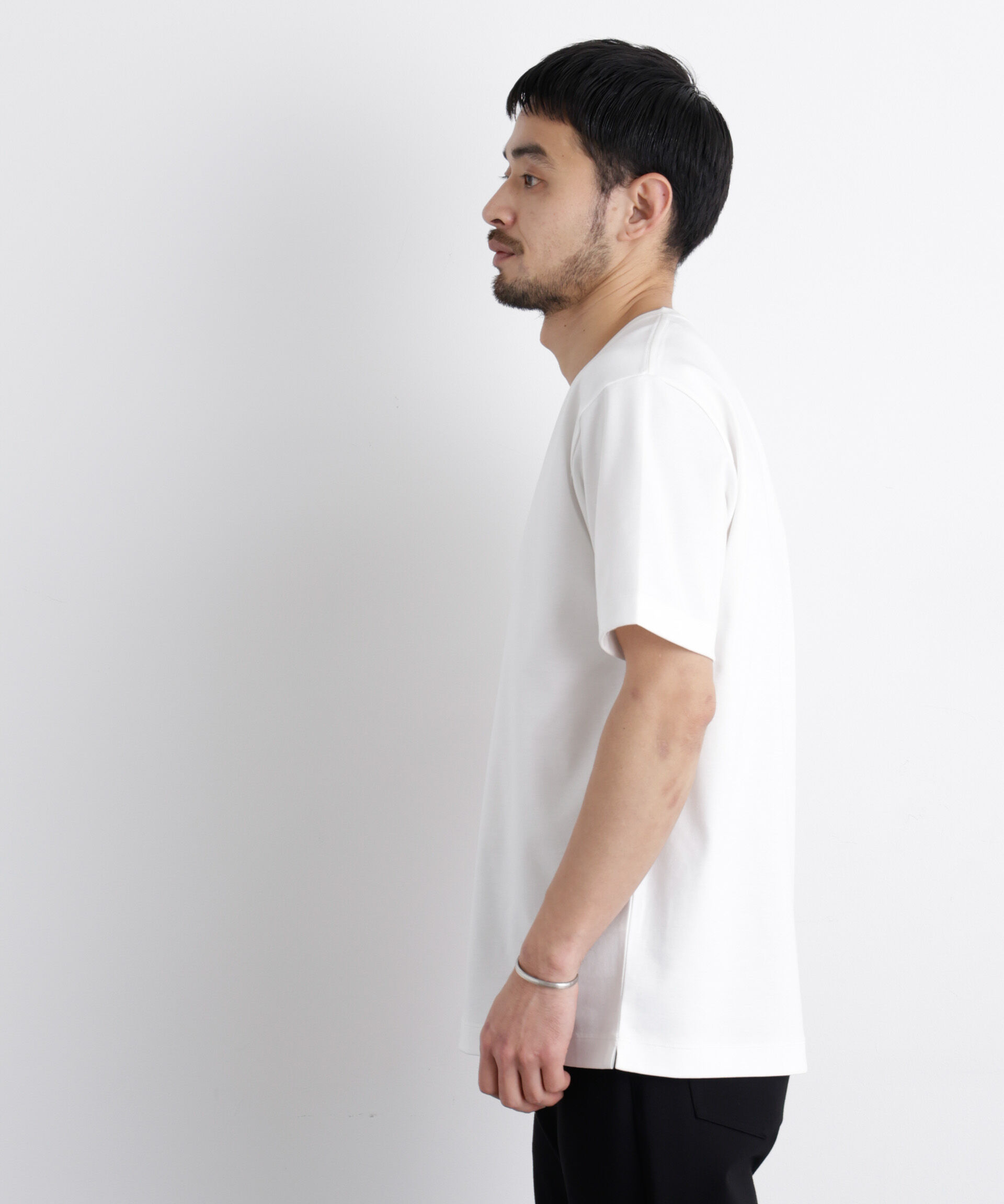 nano･universe「アンチスメル Vネック Tシャツ 半袖」|Tシャツ・カットソー|