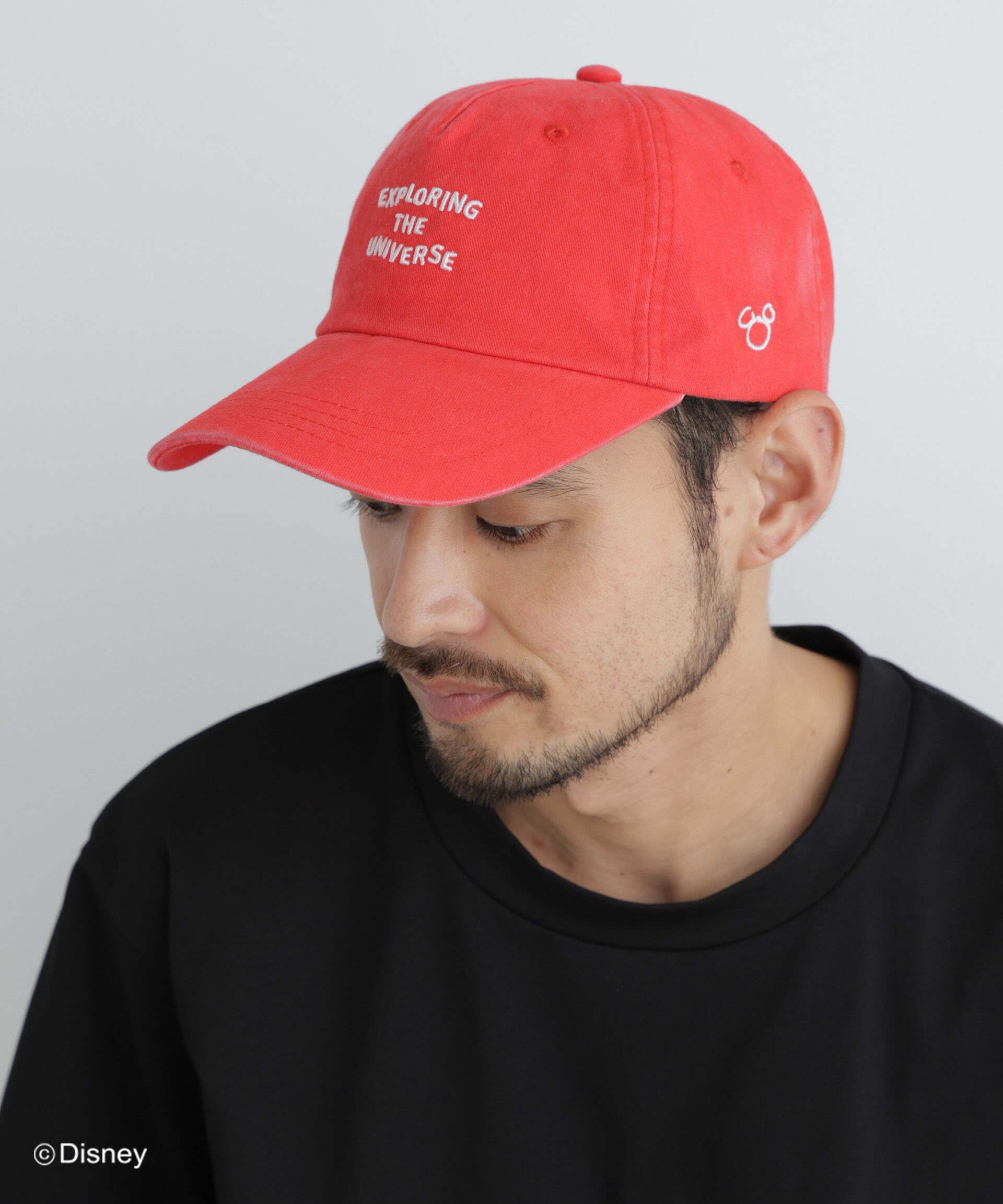 NANO universe「NANO&times;DISNEY ミッキーマウスCAP」|キャップ・キャスケット|レッド