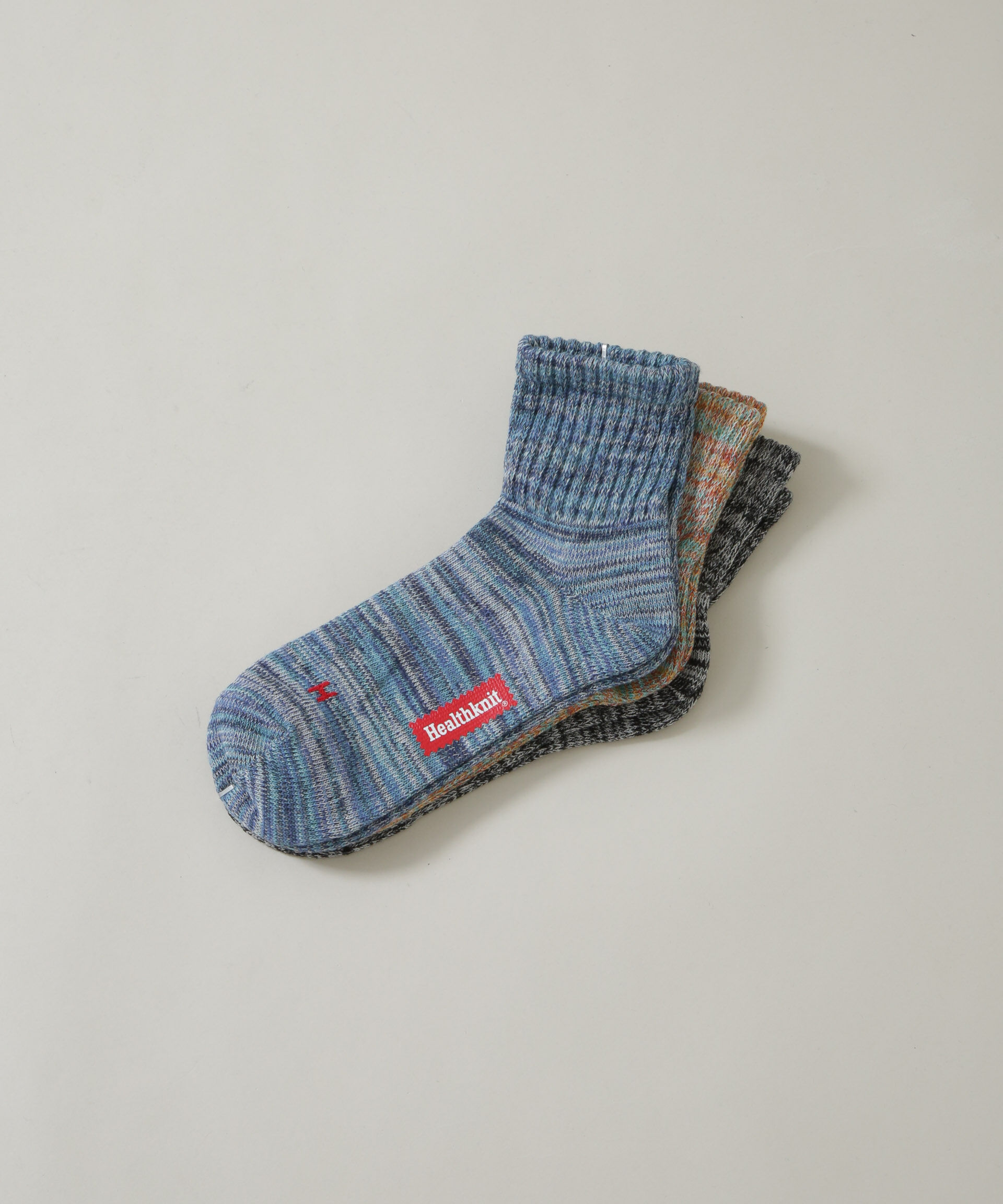 NANO universe「Healthknit/メランジカラーソックス 3足セット」|ソックス|