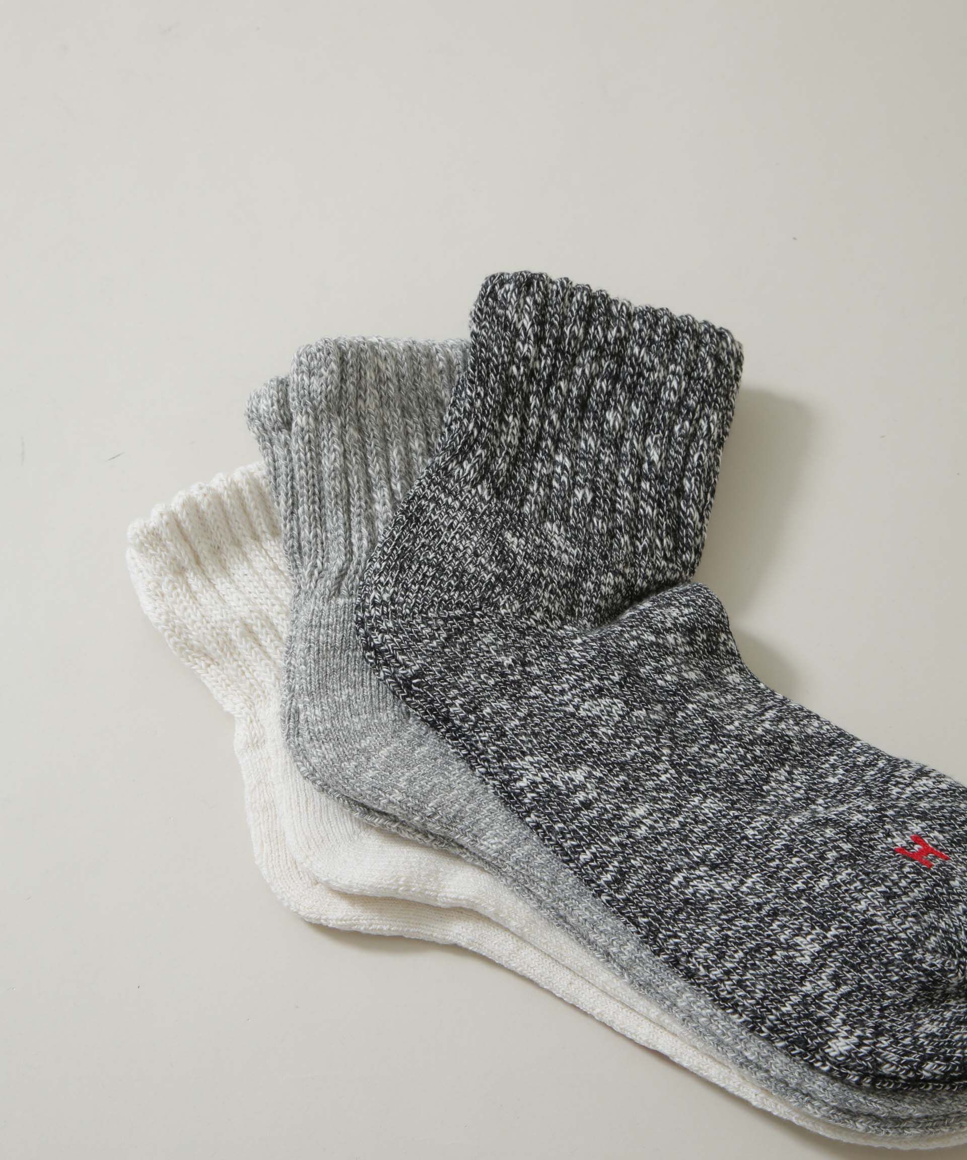 NANO universe「Healthknit/ベーシックスラブMIVソックス 3足セット」|ソックス|