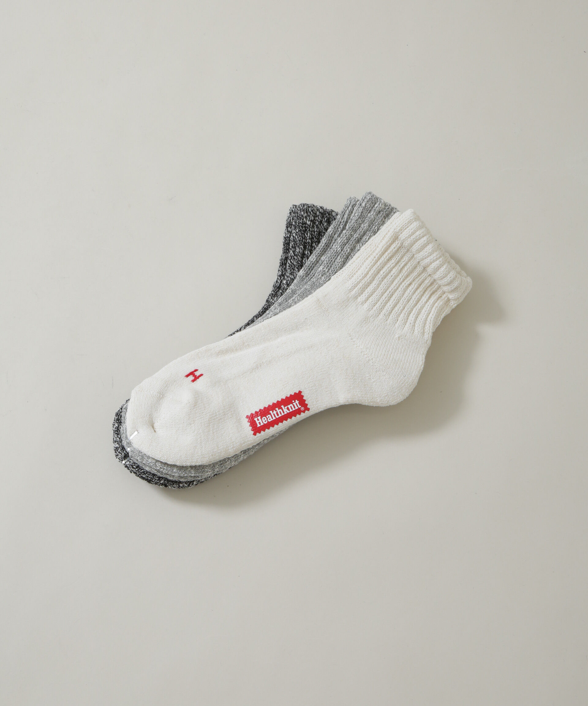 NANO universe「Healthknit/ベーシックスラブMIVソックス 3足セット」|ソックス|