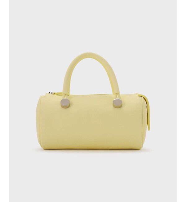  「ADD CULUMN DRUM BAG」|ハンドバッグ|イエロー