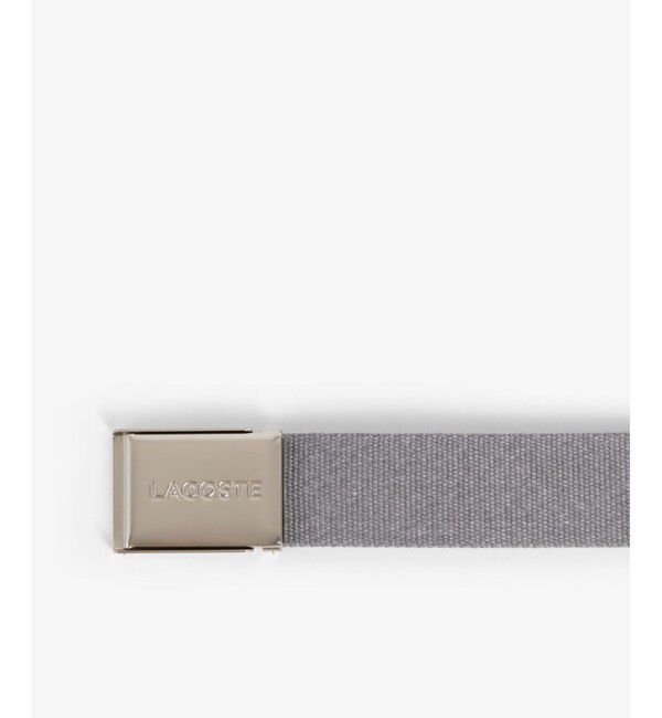 LACOSTE「『Made in France』 L.12.12 布ベルト」|ベルト|
