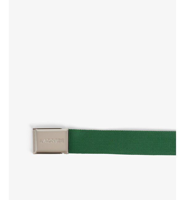 LACOSTE「『Made in France』 L.12.12 布ベルト」|ベルト|