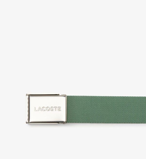 LACOSTE「『Made in France』 L.12.12 布ベルト」|ベルト|