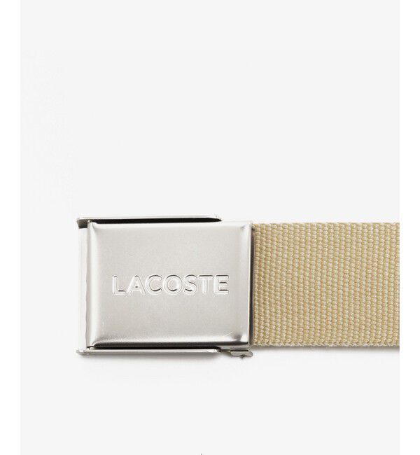 LACOSTE「『Made in France』 L.12.12 布ベルト」|ベルト|