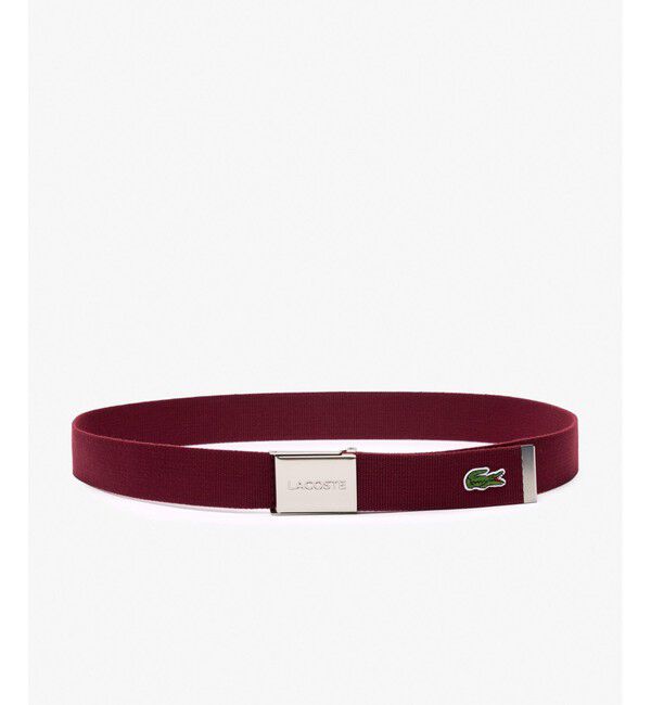 LACOSTE「『Made in France』 L.12.12 布ベルト」|ベルト|