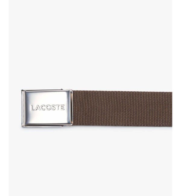 LACOSTE「『Made in France』 L.12.12 布ベルト」|ベルト|