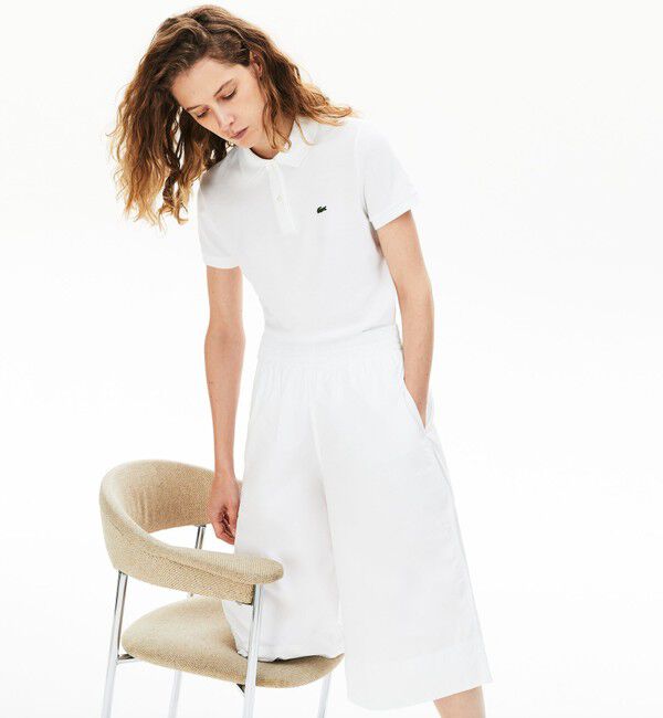 LACOSTE「コットン100% ピケ ポロシャツ（半袖）」|ポロシャツ|