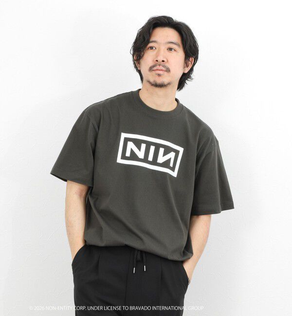 NOLLEY'S goodman「【GOOD ROCK SPEED】Nine Inch Nails バンド プリントTシャツ 26SS」|Tシャツ・カットソー|