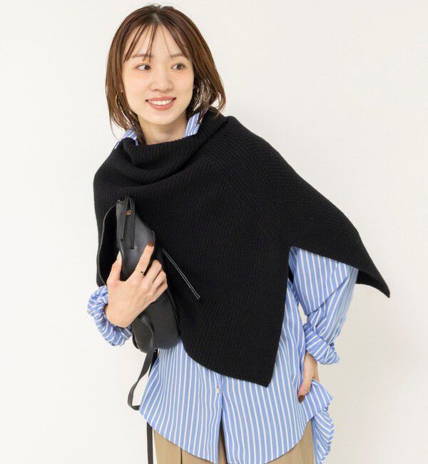 NOLLEY'S「【WEB＆一部店舗限定カラー】《手洗い可能》マルチWAYニットポンチョ」|ニット・セーター|