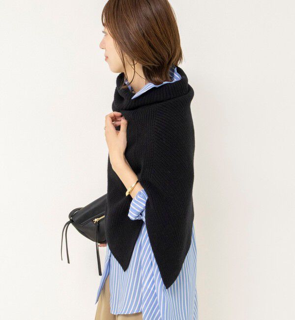 NOLLEY'S「【WEB＆一部店舗限定カラー】《手洗い可能》マルチWAYニットポンチョ」|ニット・セーター|