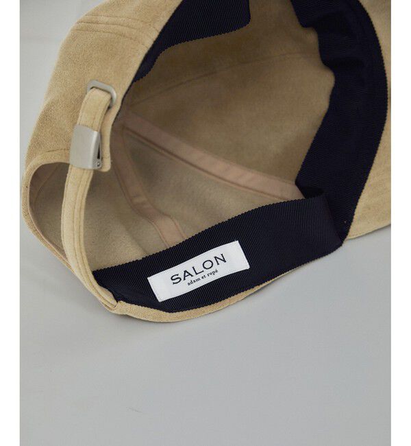 SALON adam et rope'「Ultrasuede(R) cap / キャップ」|キャップ・キャスケット|