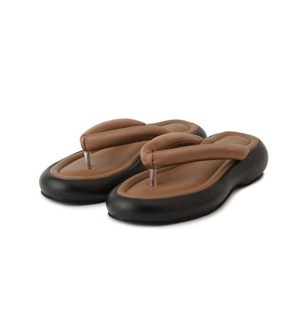 ADAM ET ROPE'「トングパフサンダル」|サンダル|