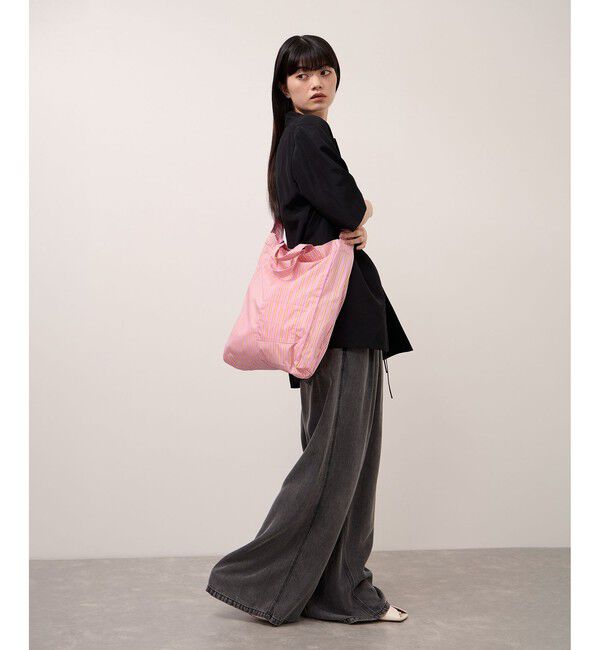 ADAM ET ROPE'「【WEB限定】・【定番】ギャザー2WAYミドルショルダーバッグ」|ショルダー・メッセンジャー|