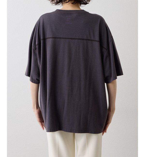  「【KATHARINE HAMNETT】スローガンフットボールTシャツ」|Tシャツ・カットソー|