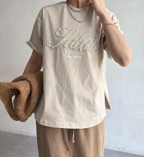  「パールロゴTEE」|Tシャツ・カットソー|