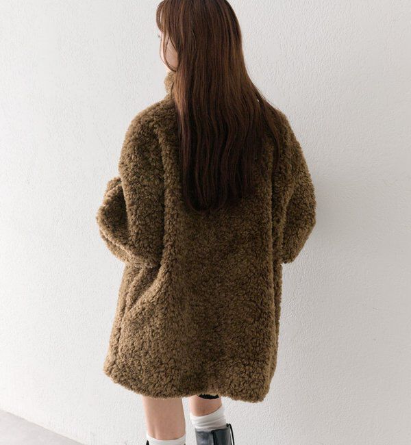  「トグルボタンファーコート」|その他|